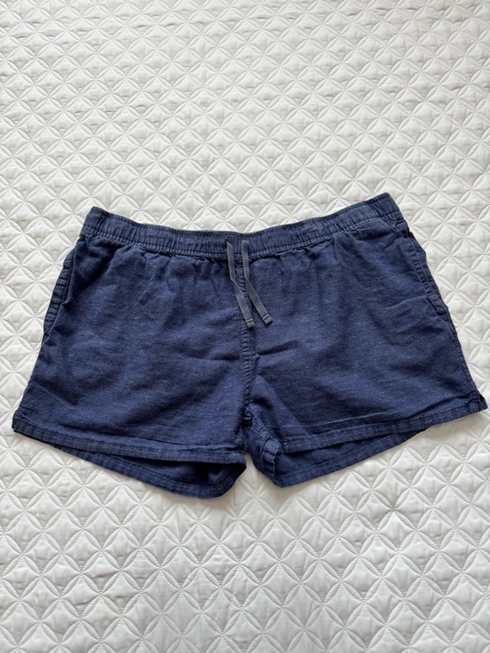 Patagonia Pants - Patagonia Island Hemp Baggies Shorts 3" Pull On Woven Navy Blue Size Large